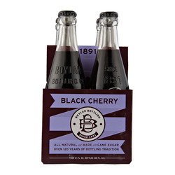 Cane Sugar Soda, Black Cherry 6/4pk 12oz